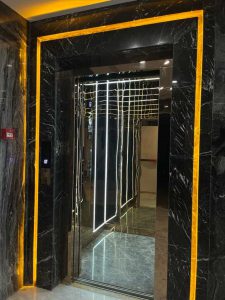 نمونه محصول نمای کابین آسانسور